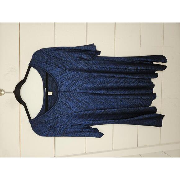 Dana Buchman Tops - Dana Buchman Blue Tunic Top Size L